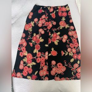 vintage 90s midi skirt